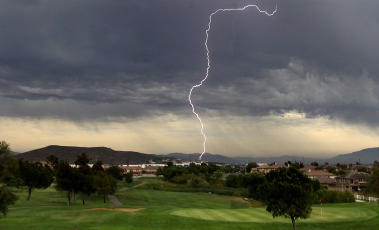 Image: lightning strike